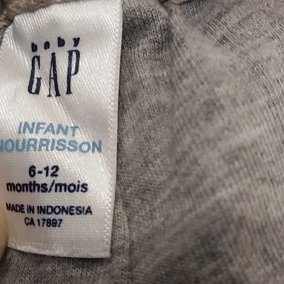 Baby Gap Tan Lined Casual Pants - Size 6-12 M - Picture 6 of 8